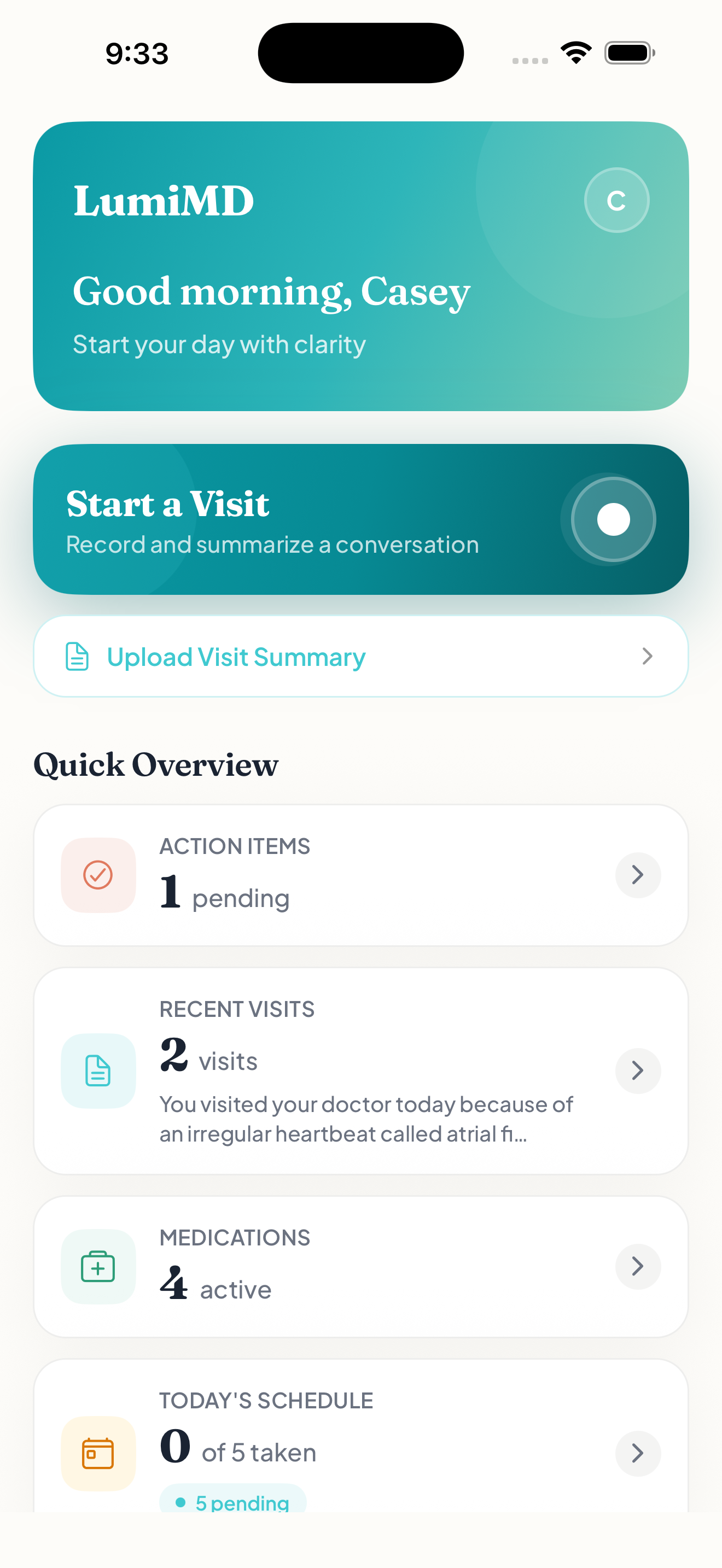 LumiMD Dashboard